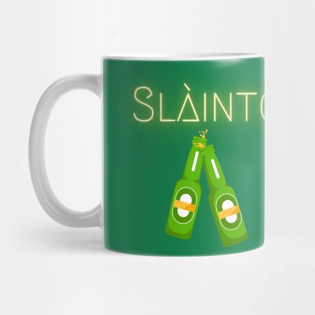 Slainte Beers on St Patricks Day by WearablePSA